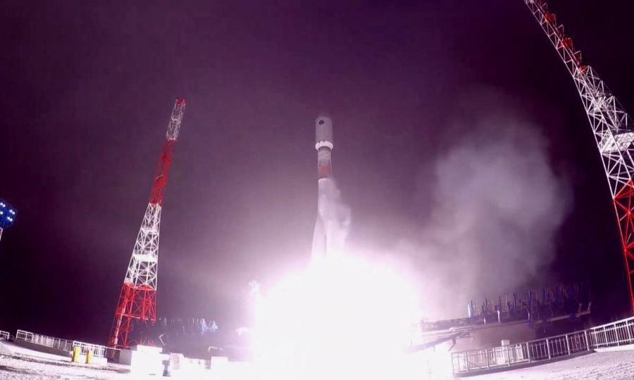 С космодрома «Плесецк» на этой неделе совершён успешный ПУСК ракеты-носителя «Союз-2»