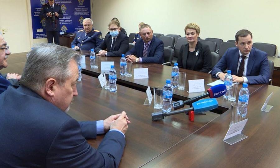 Коллективу регионального Следкома представили нового руководителя Алексея Попова