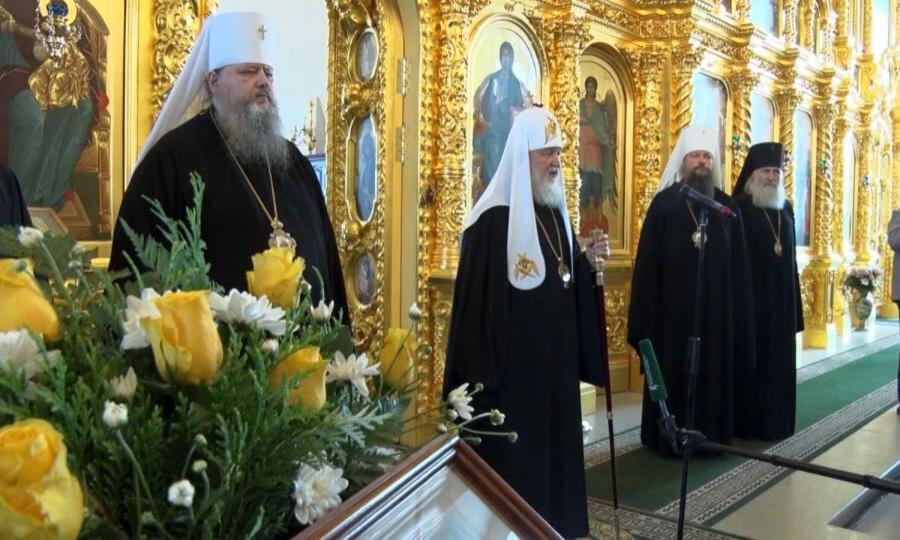 На Соловках с двухдневным визитом — Патриарх Московский и всея Руси Кирилл