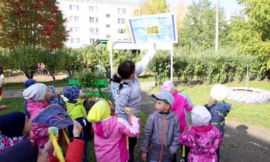 Своя метеоплощадка появилась на территории детского сада «Колосок» в Коряжме