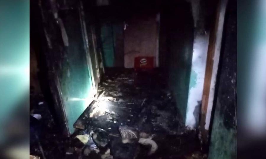 При пожаре в жилом доме в Новодвинске эвакуированы 4 человека