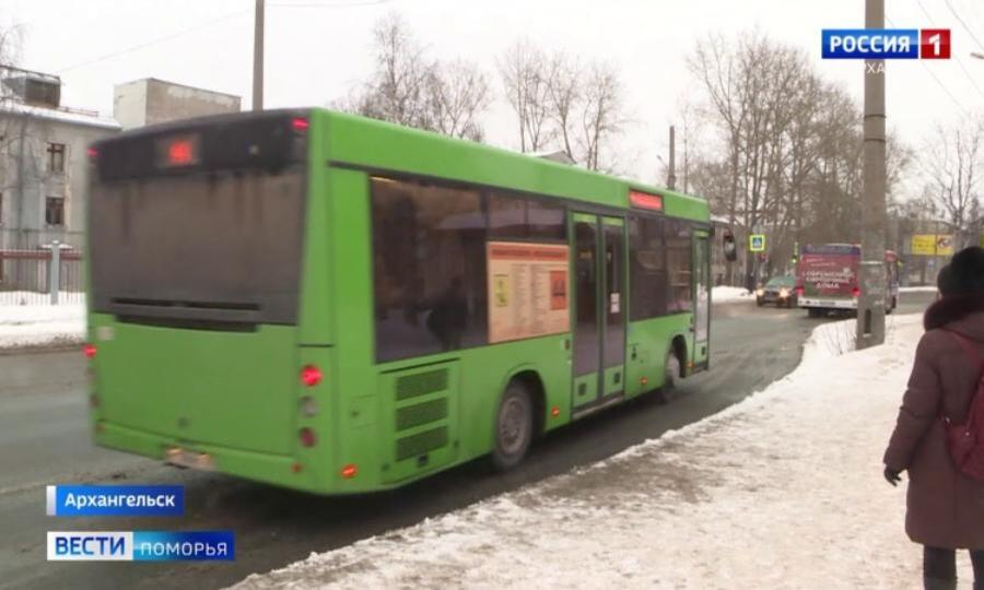 В Архангельске в новогодние каникулы изменится расписание городских автобусов
