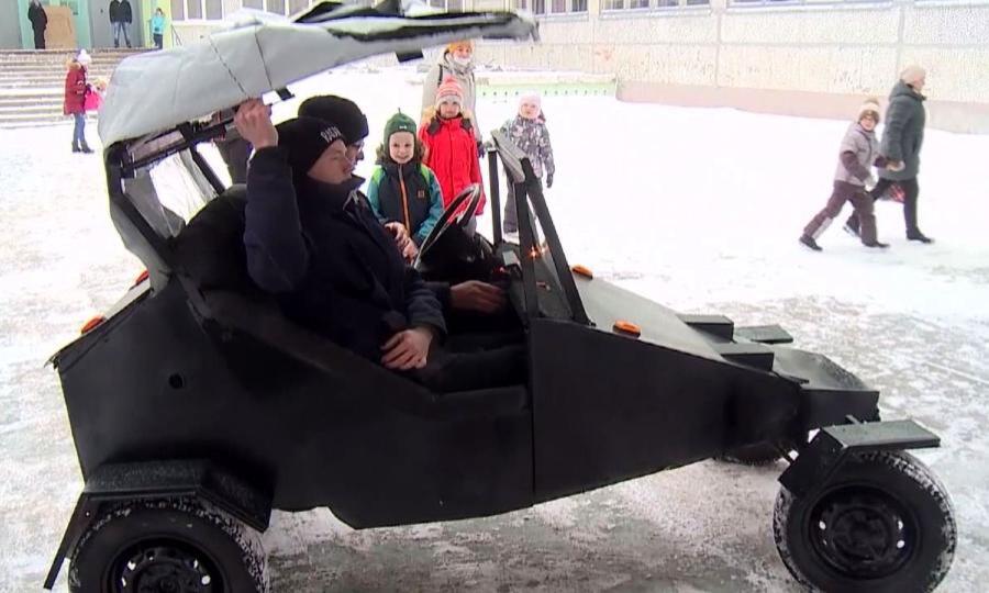 Ученики 30-й школы Северодвинска своими руками сделали автомобиль