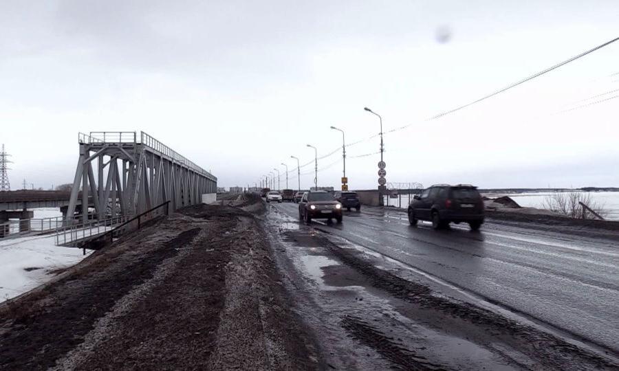 В Северодвинске с сегодняшнего дня на 2 недели перекроют движение по Ягринскому мосту