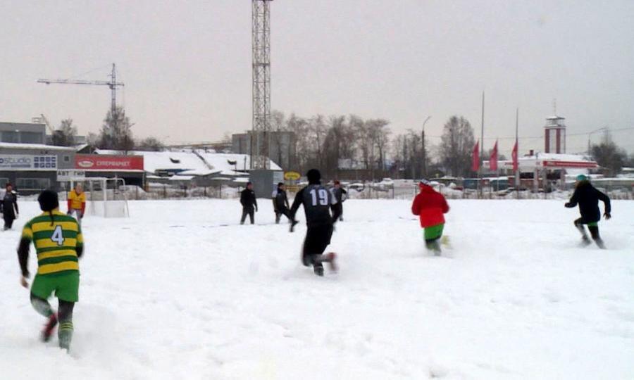 Регби на снегу набирает популярность в Архангельске