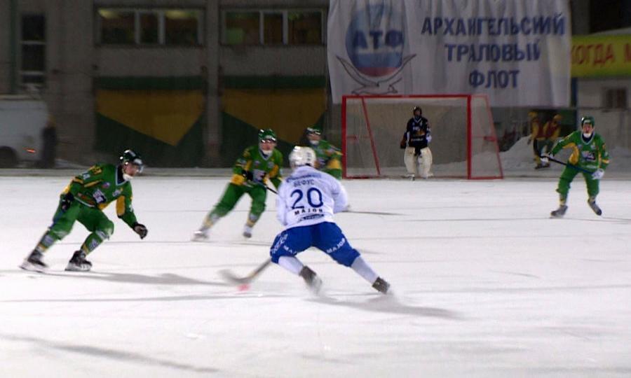 На стадионе «Труд» в Архангельске завершился первый полуфинальный матч Чемпионата России
