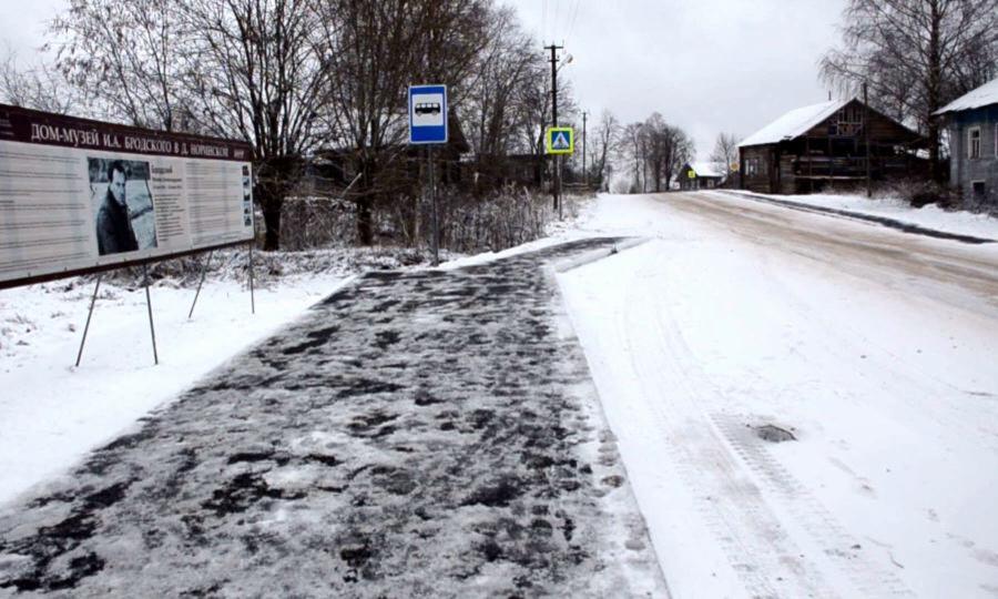 В Коношской деревне Норинской введён в эксплуатацию участок автодороги Коноша — Вельск