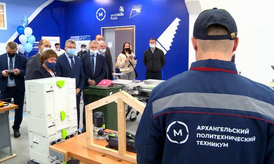 На этой неделе в Архангельском политехническом техникуме заработали сразу четыре новые мастерские